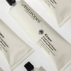 Antipodes Nettoyant Visage|Soin Naturel & Ecoresponsable|Grace                Crème Douce Nettoyante et Démaquillante
