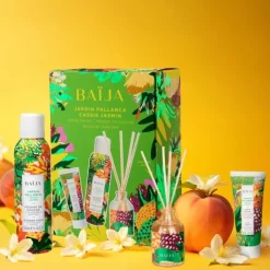 Femme Baija Coffrets Pour Elle|Coffret Parfum Femme|Jardin Pallanca                Coffret Soin Parfumé et Bouquet Parfumé