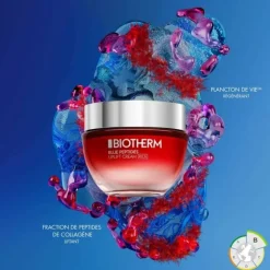Biotherm Soin De Jour|Blue Peptides Uplift Crème de Jour Riche Anti-Âge et Fermeté