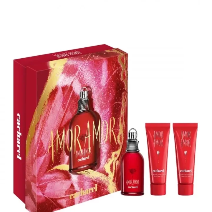 Femme Cacharel Coffrets Pour Elle|Coffret Parfum Femme|Amor Amor Coffret Eau de Toilette