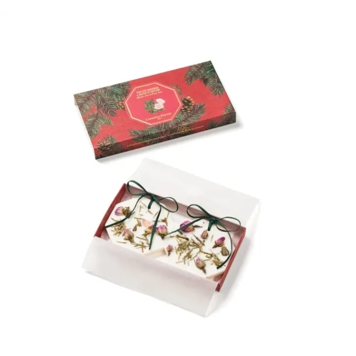 Carrière Frères Parfum D'Ambiance & Diffuseur D'Intérieur|Pin de Sibérie & Rose d'Hiver Palet Botanique