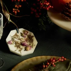 Carrière Frères Parfum D'Ambiance & Diffuseur D'Intérieur|Pin de Sibérie & Rose d'Hiver Palet Botanique