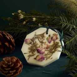 Carrière Frères Parfum D'Ambiance & Diffuseur D'Intérieur|Pin de Sibérie & Rose d'Hiver Palet Botanique