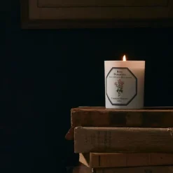 Carrière Frères Bougie Parfumée|Rose de Damas - Rosa Damascena                Bougie Parfumée