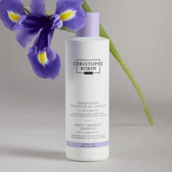Christophe Robin Shampooing|Shampooing Nuanceur de Couleur Blond Pur                A l'Iris Florentina