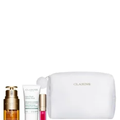 CLARINS Coffrets Pour Elle|Masque|Double Serum Eye                Coffret Soin Anti-Âge