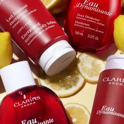CLARINS Eau De Soin & Déodorant|Soin Naturel & Ecoresponsable|Eau Dynamisante - Vitalité, Fraîcheur, Fermeté Eau de Soins Parfumée