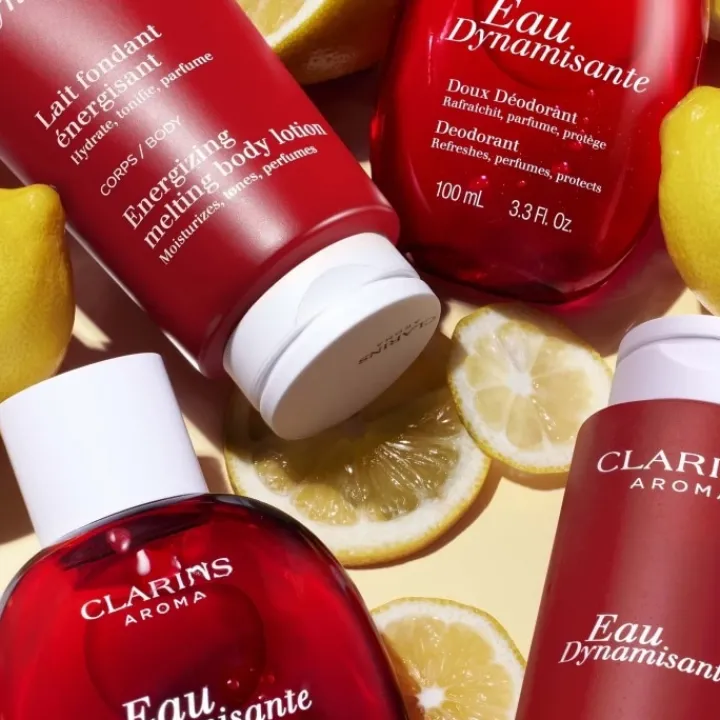 CLARINS Eau De Soin & Déodorant|Soin Naturel & Ecoresponsable|Eau Dynamisante - Vitalité, Fraîcheur, Fermeté Eau de Soins Parfumée