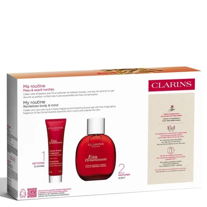 CLARINS Coffrets Pour Lui|Coffrets Pour Elle|Eau Dynamisante Coffret Eau de Soin 2025