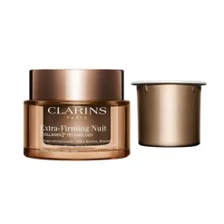 CLARINS Soin De Nuit|Extra-Firming Nuit                Crème Fermeté Anti-Âge Peaux Sèches - Recharge Pot