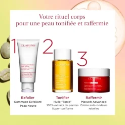 CLARINS Soin Minceur & Galbe|Masvelt Advanced Crème Anti-Rondeurs Rebelles