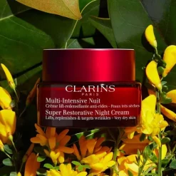 CLARINS Soin De Nuit|Multi Intensive                Crème Lift-Repulpante Anti-Rides Nuit - Peaux très Sèches