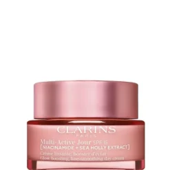 CLARINS Soin De Jour|Multi-Active Jour SPF 15 Crème lissante, booster d’éclat - Toutes Peaux