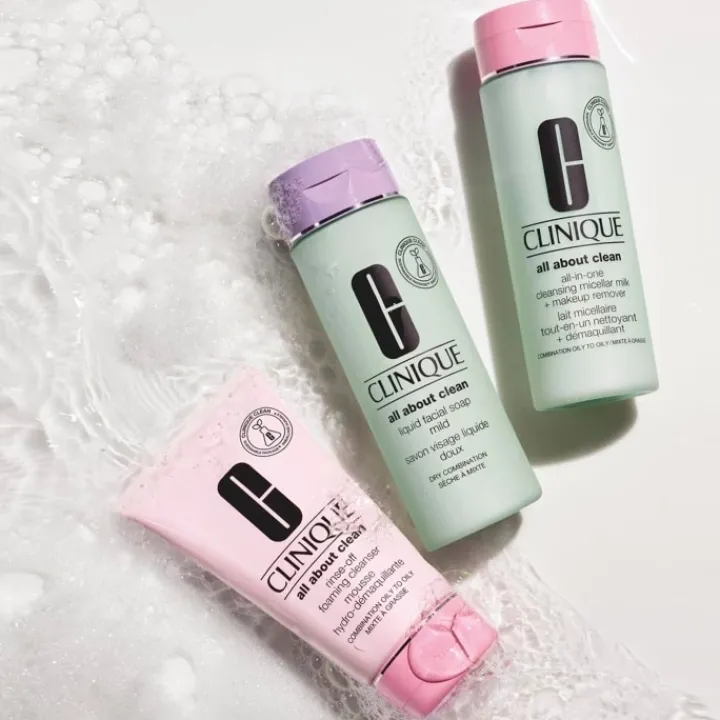 CLINIQUE Démaquillant Visage|All About Clean Mousse Hydro-démaquillante