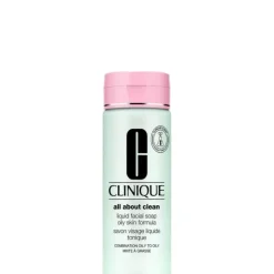 CLINIQUE Nettoyant Visage|All About Clean™                Savon Visage Liquide Tonique - Peaux mixtes à grasses