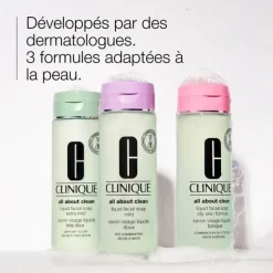 CLINIQUE Nettoyant Visage|All About Clean™                Savon Visage Liquide Tonique - Peaux mixtes à grasses