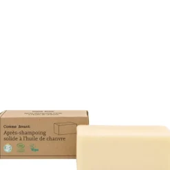 Comme Avant Soin Conditioner & Masque|Après-Shampoing Bio Naturel Solide                 A l'Huile de Chanvre