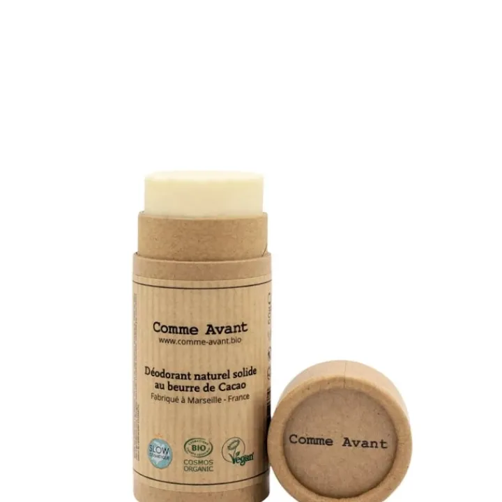 Comme Avant Eau De Soin & Déodorant|Déodorant Naturel Solide Au Beurre de Cacao