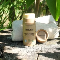 Comme Avant Eau De Soin & Déodorant|Déodorant Naturel Solide                 Au Beurre de Cacao