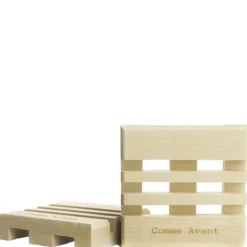 Comme Avant Accessoire Soin|Porte-savon                En Érable