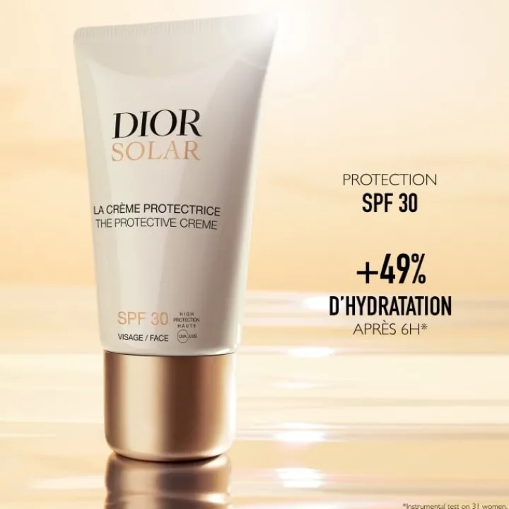 DIOR Protecteur Solaire|Solar La Crème Protectrice Visage SPF 30 Crème Solaire Visage Haute Protection