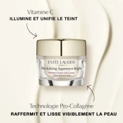 ESTEE LAUDER Soin Jour & Nuit|Revitalizing Supreme+ Bright Crème Douceur Eclat