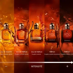 Homme GIORGIO ARMANI Eau De Parfum|Emporio Armani Stronger with You Amber                Eau de Parfum