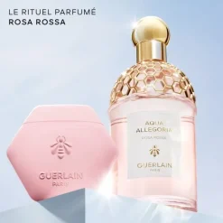 Femme GUERLAIN Parfum Naturel & Eco-Responsable|Gamme Complémentaire Parfumée|Aqua Allegoria Rosa Rossa                Crème Mains