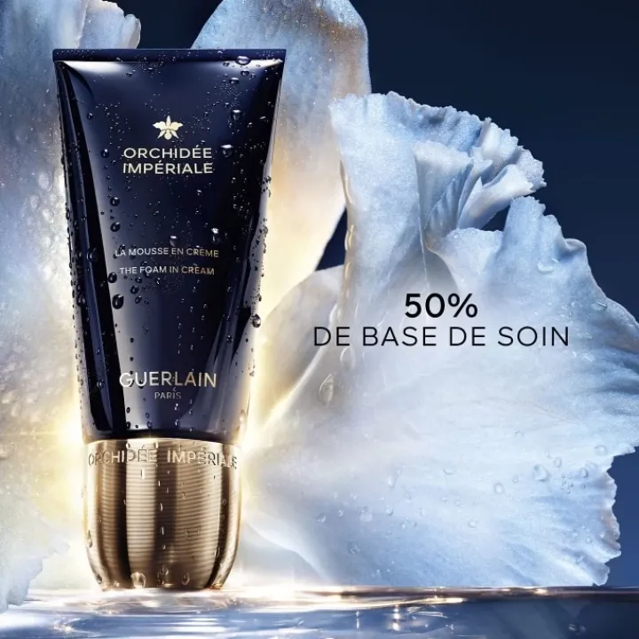 GUERLAIN Nettoyant Visage|Orchidée Impériale La Mousse en Crème
