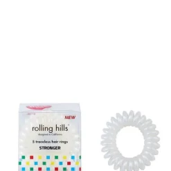 INCENZA Accessoires Cheveux|Élastiques Résistants pour Cheveux - Blanc                Effet Magique sans Traces