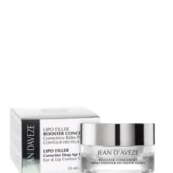 Jean d'Avèze Soin Yeux & Lèvres|Booster Concentré                Crème Contour des Yeux & Lèvres Correctrice Rides Profondes