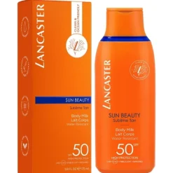 LANCASTER Protecteur Solaire|Sun Beauty                Lait Corps Confort Bronzage Sublime SPF50