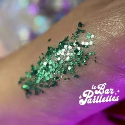 Le Bar à Paillettes Maquillage Naturel & Ecoresponsable|Paillettes Visage Et Corps|Jet                Paillettes Libres Biodégradables