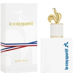 Le Coq Sportif Parfum Naturel & Eco-Responsable|Parfum Mixte|Blanc Relax                Eau de Parfum Rechargeable