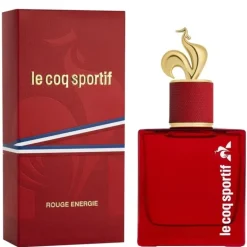Le Coq Sportif Parfum Naturel & Eco-Responsable|Rouge Énergie                Eau de Parfum Rechargeable