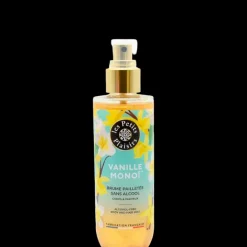 Femme Les Petits Plaisirs Brume Parfumée Corps & Cheveux|Gamme Complémentaire Parfumée|Vanille Monoï                Brume Pailletée Sans Alcool