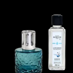 Maison Berger Paris Coffret Maison|Lampe À Catalyse Maison Berger| Coffret Lampe Mirage Bleue