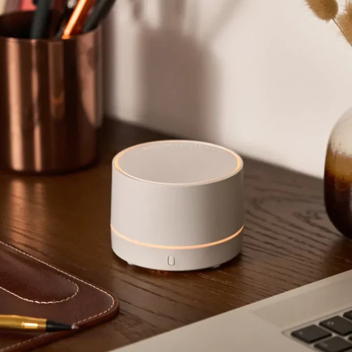 Maison Berger Paris Coffret Maison|Parfum D'Ambiance & Diffuseur D'Intérieur| Coffret Diffuseur Nomade Blanc