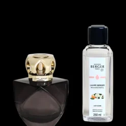 Maison Berger Paris Coffret Maison|Lampe À Catalyse Maison Berger|Eternity Noire Coffret Lampe Berger