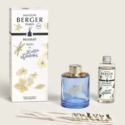 Maison Berger Paris Coffret Maison|Parfum D'Ambiance & Diffuseur D'Intérieur|Lolita Lempicka Bouquet Bijou Parfumé Parme Coffret Parfum d'Intérieur