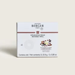 Maison Berger Paris Parfum D'Ambiance & Diffuseur D'Intérieur|Poussière d'Ambre                Recharge Diffuseur Nomade