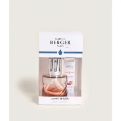 Maison Berger Paris Lampe À Catalyse Maison Berger|Spirale Rose Ambré                Coffret Lampe Berger