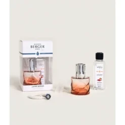 Maison Berger Paris Lampe À Catalyse Maison Berger|Spirale Rose Ambré                Coffret Lampe Berger
