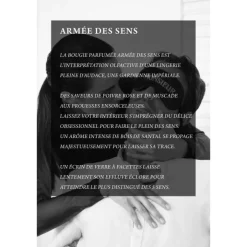 Maison Close Bougie Parfumée|Armée des Sens                 Bougie d'Ambiance