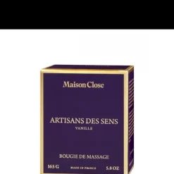 Maison Close Huile Et Bougie De Massage|Artisans des Sens                 Vanille - Bougie de Massage