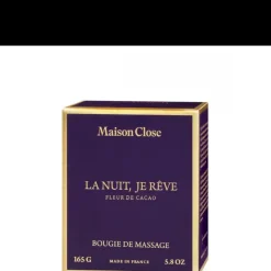 Maison Close Huile Et Bougie De Massage|La Nuit Je Rêve                Fleur de Cacao - Bougie de Massage