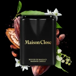 Maison Close Huile Et Bougie De Massage|La Nuit Je Rêve                Fleur de Cacao - Bougie de Massage