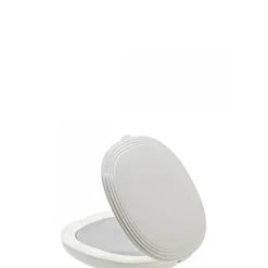 Novex Accessoires Maquillage|Miroir Lumineux de Sac                Double Face Grossissant x 1 et x 5 Blanc Nacré