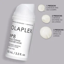 Olaplex Soin Conditioner & Masque|Soin Naturel & Ecoresponsable|N°8                Masque Hydratant Intense