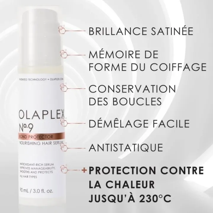 Olaplex Huile & Soin Spécifique|Soin Naturel & Ecoresponsable|N°9 Sérum Capillaire Nourrissant